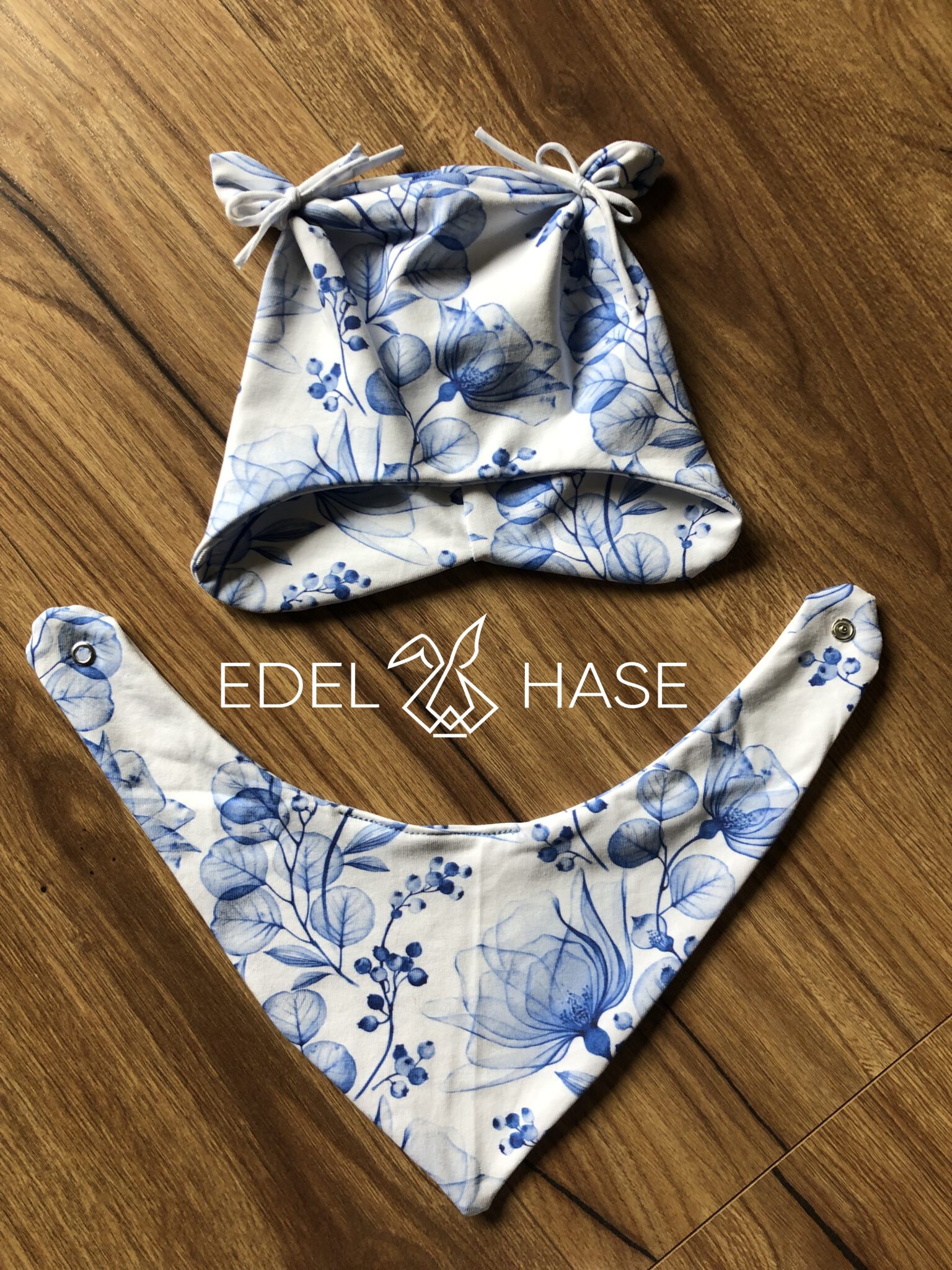 Mütze / Halstuch aus Jersey