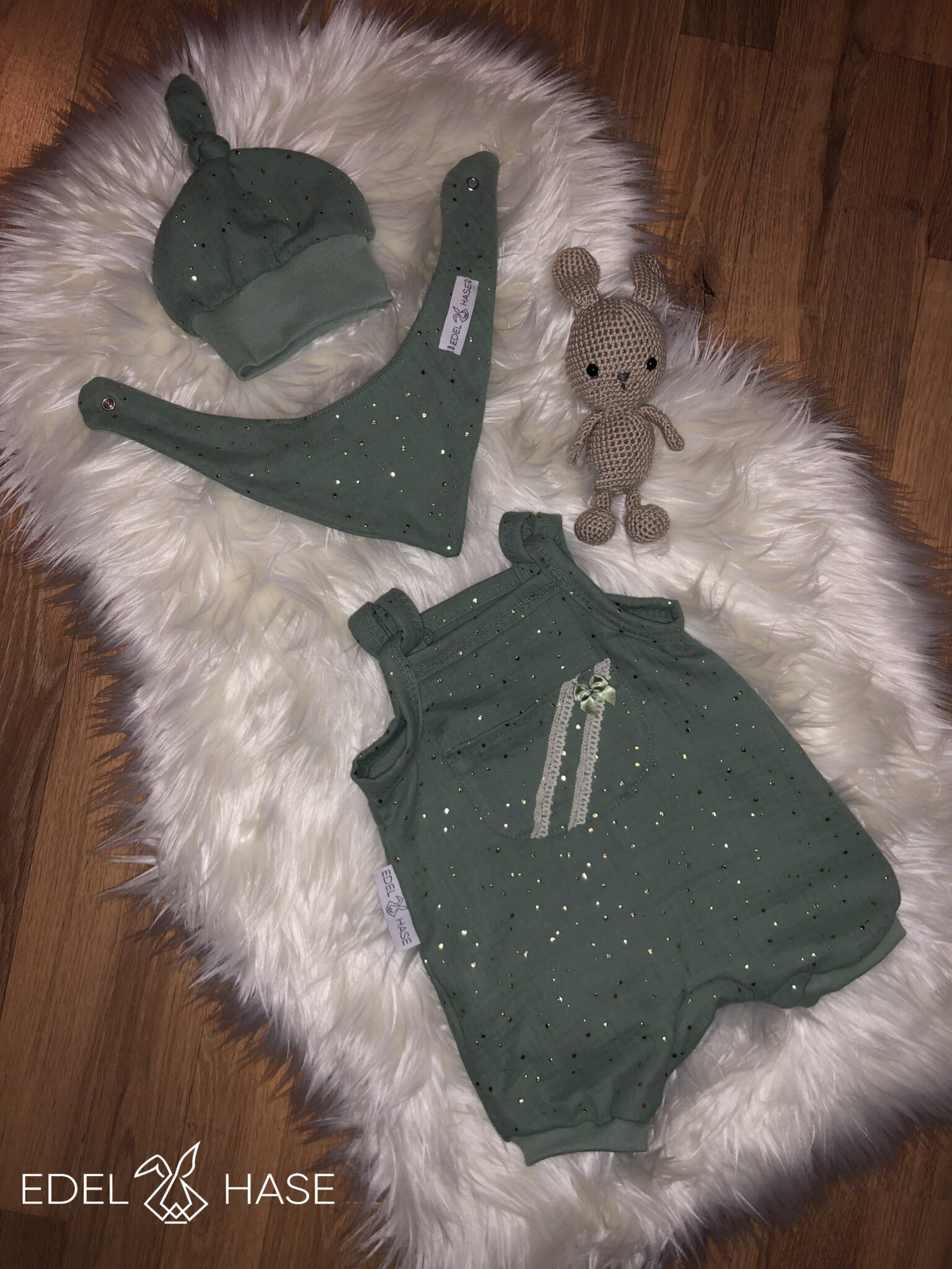 Baby-Set aus Musselin