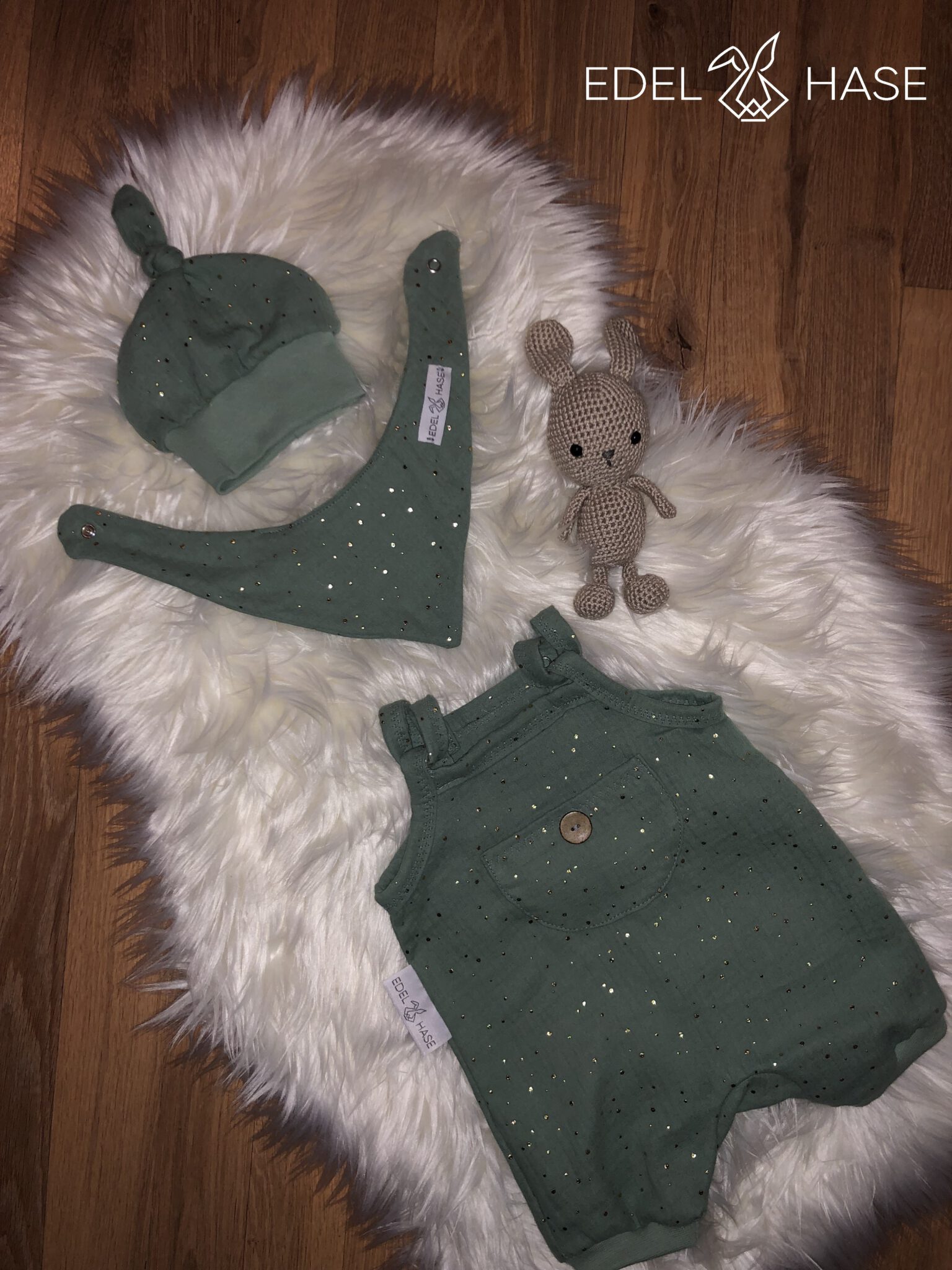Baby-Set aus Musselin