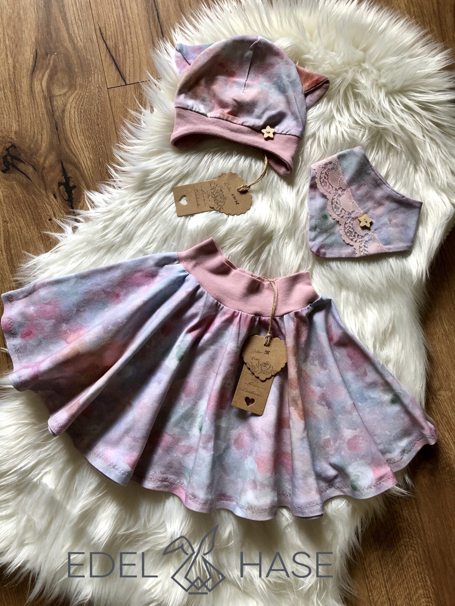 Mädchen-Set aus Jersey